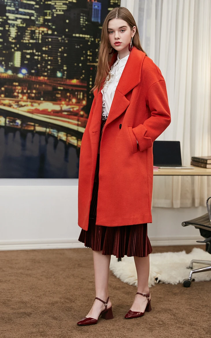 Vero Moda женское двубортное пальто с лацканами | 318327529
