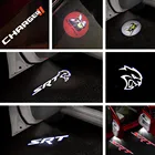 2 шсветодиодный, автомобильная светодиодная лампа-проектор с логотипом двери для Dodge Charger 2006 дюйма