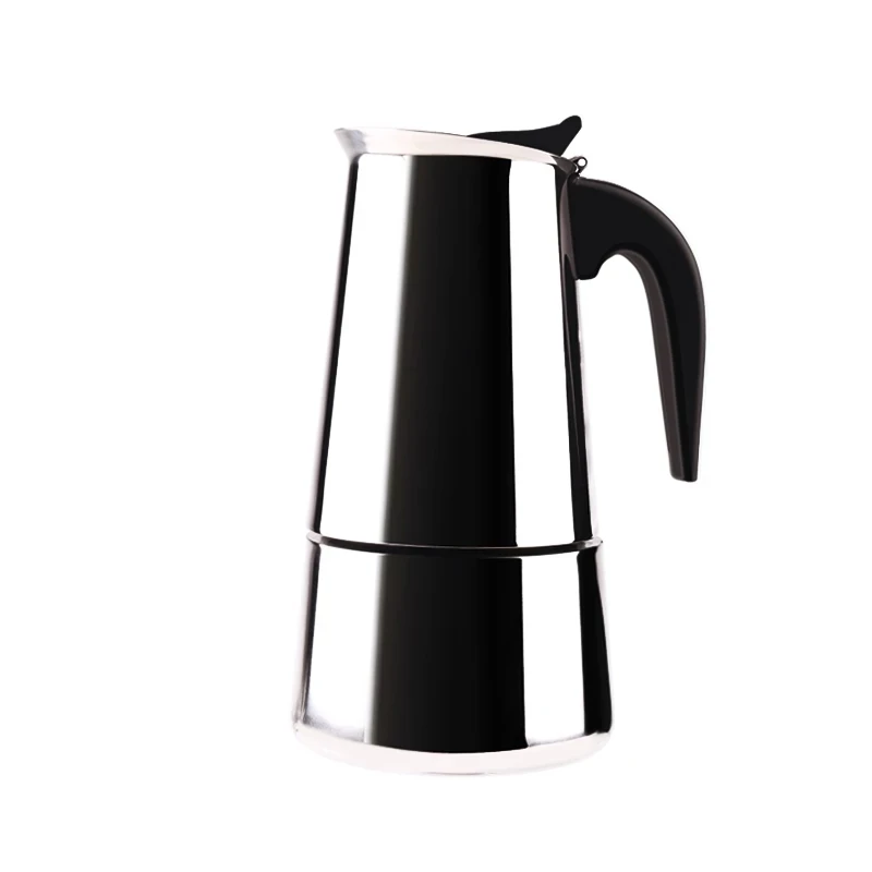 

Stainless Steel Coffee Pot Mocha Coffee Latte Filter Reusable Coffee Maker Pot Coffee Pot Filter Beverage Tools Latte Stovetop