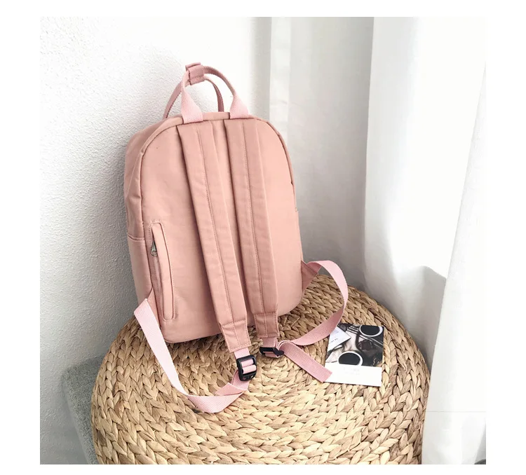 Ainvoev 2019 ulzzang модный рюкзак женский новый однотонный водонепроницаемый корейский