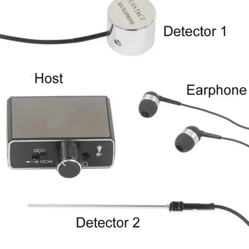 

HY929 Standalone pipe water leakage detector Oil leaking hear for engineer Super senstivity listen system through wall