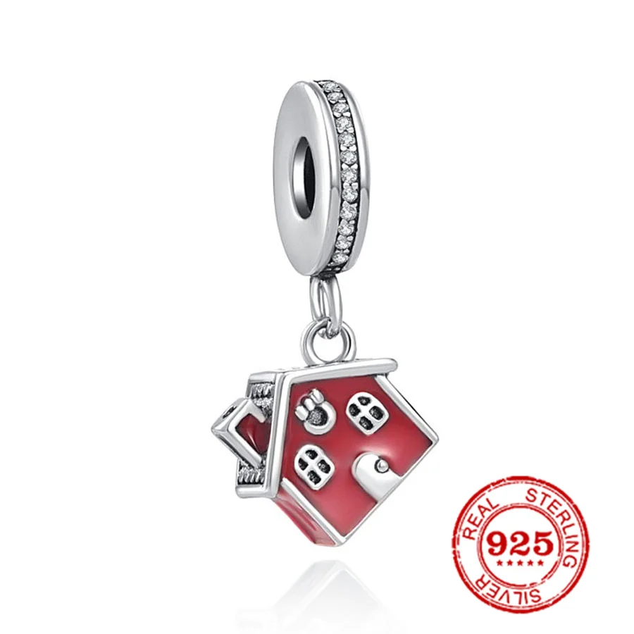 Подвеска-Шарм для браслета Pandora серебряная подвеска-счастливый лабрадор собака