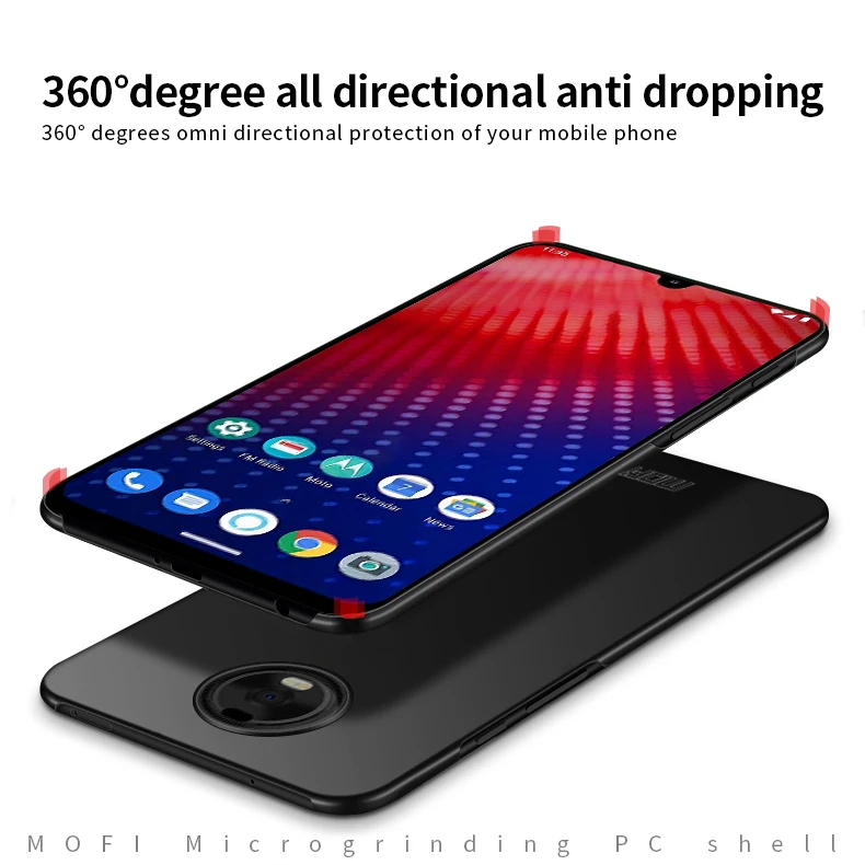 mofi for motorola moto z4 case hard luxury protection back cover for motorola moto z4 phone case cover free global shipping