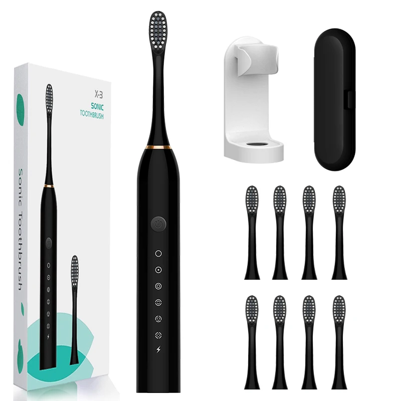 Ультразвуковая электрическая зубная щетка мощная ультра звуковая заряжаемая от