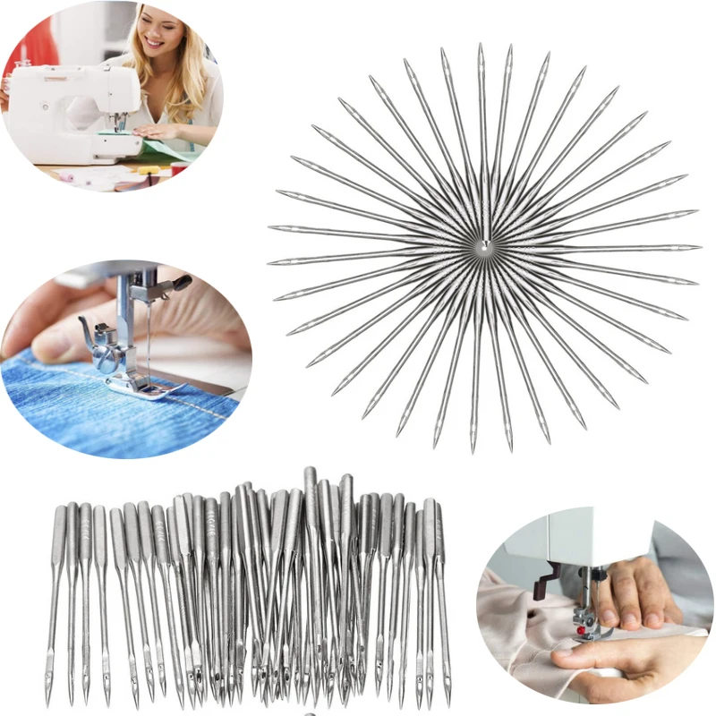 

10 pcs Sewing Needles Suitable For All Brand Industrial Lockstitch Sewing Machine Singer 9#11#14#16#18#Various Models