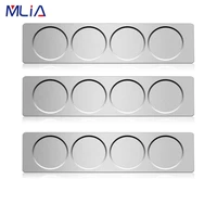 mlia magnetic spice jars rack stainless steel spice jars wall plate base wall mounted base for magnetic spice tin