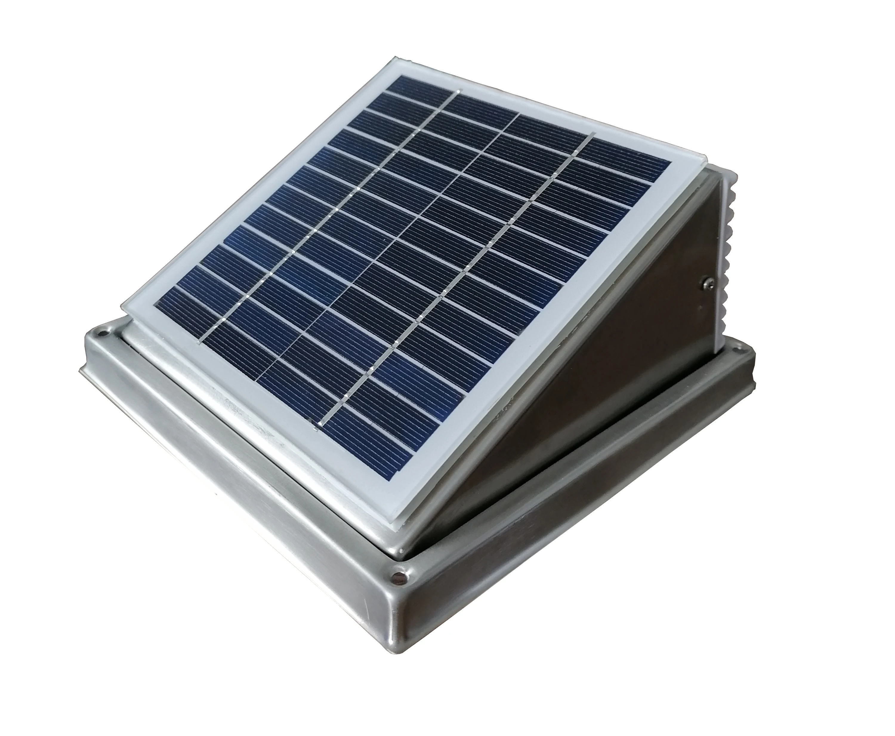 Настенный Вентилятор из нержавеющей стали на солнечной батарее Φ 120 мм вытяжка