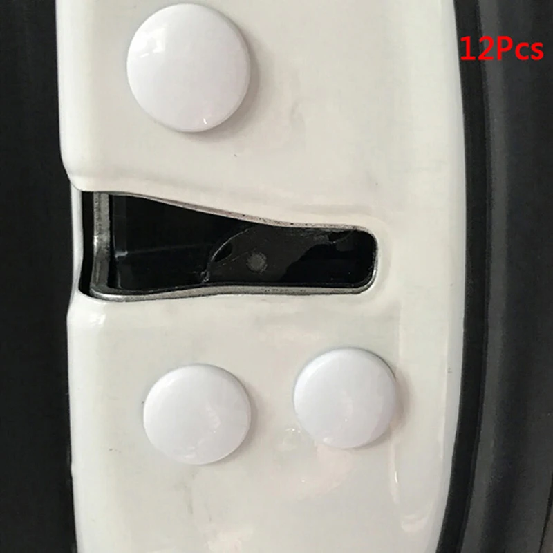 12 шт Черный Автомобильный Дверной замок Шапки Защитная крышка винта для Infiniti G37
