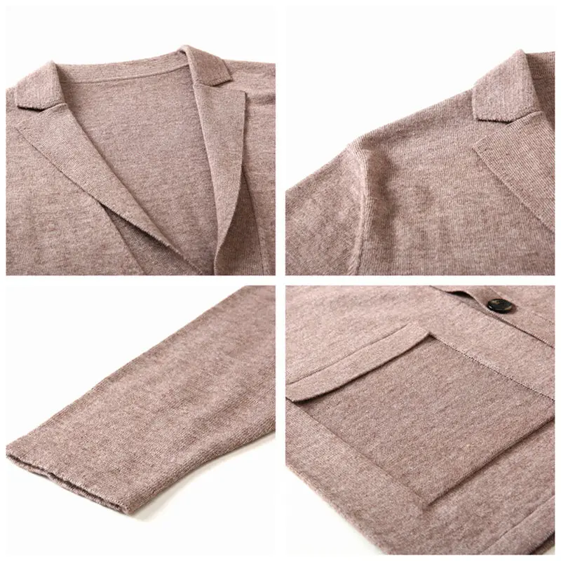 Брендовый мужской свитер уличная одежда модный с v образным вырезом пальто для