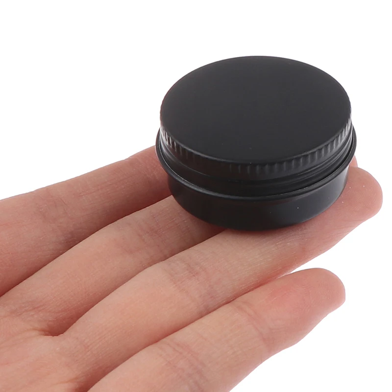 10 шт. Алюминий банку контейнеры горшок олова пустой воск бальзам для губ