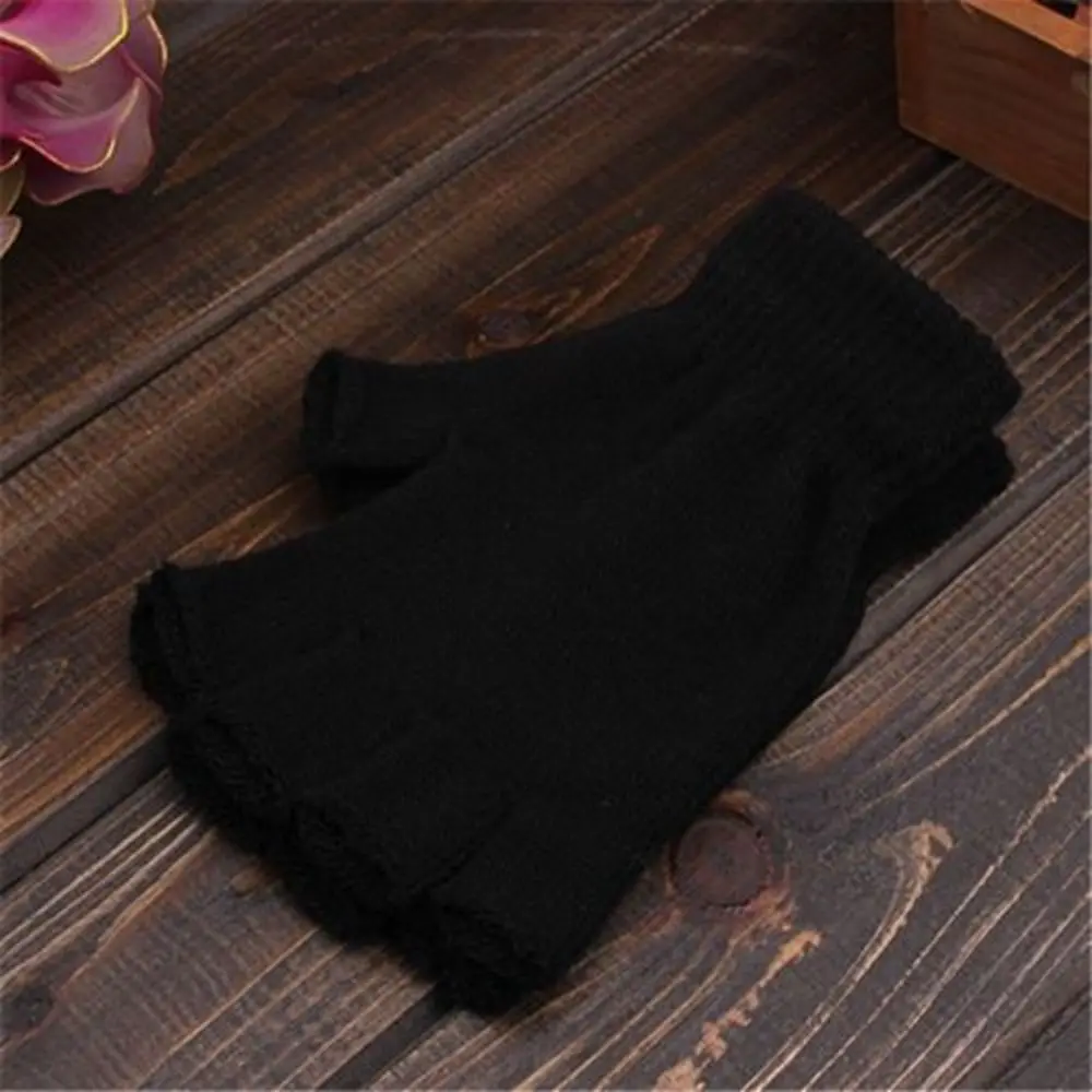 Мужские/женские теплые эластичные перчатки без пальцев | Спорт и развлечения