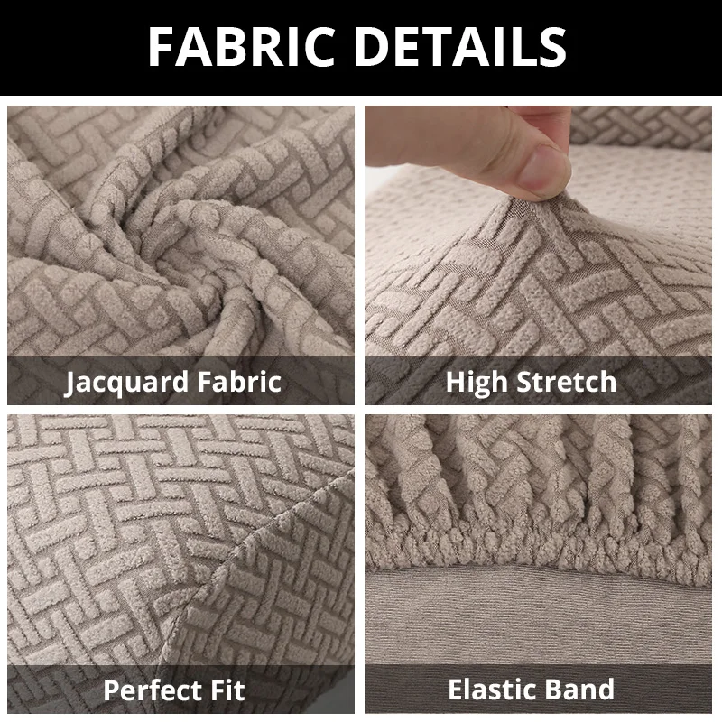 Жаккардовый растягивающийся чехол на стул для столовой стрейчевый стульев кухни