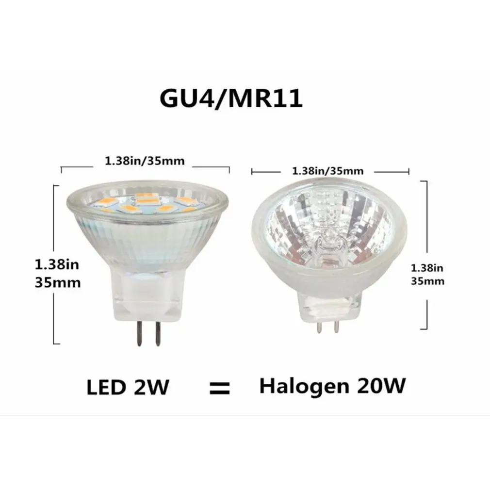 

4pcs MR11 LED bulb Warm White Spotlight Replace Halogen Light Low consumption high brightness Environment Friendly