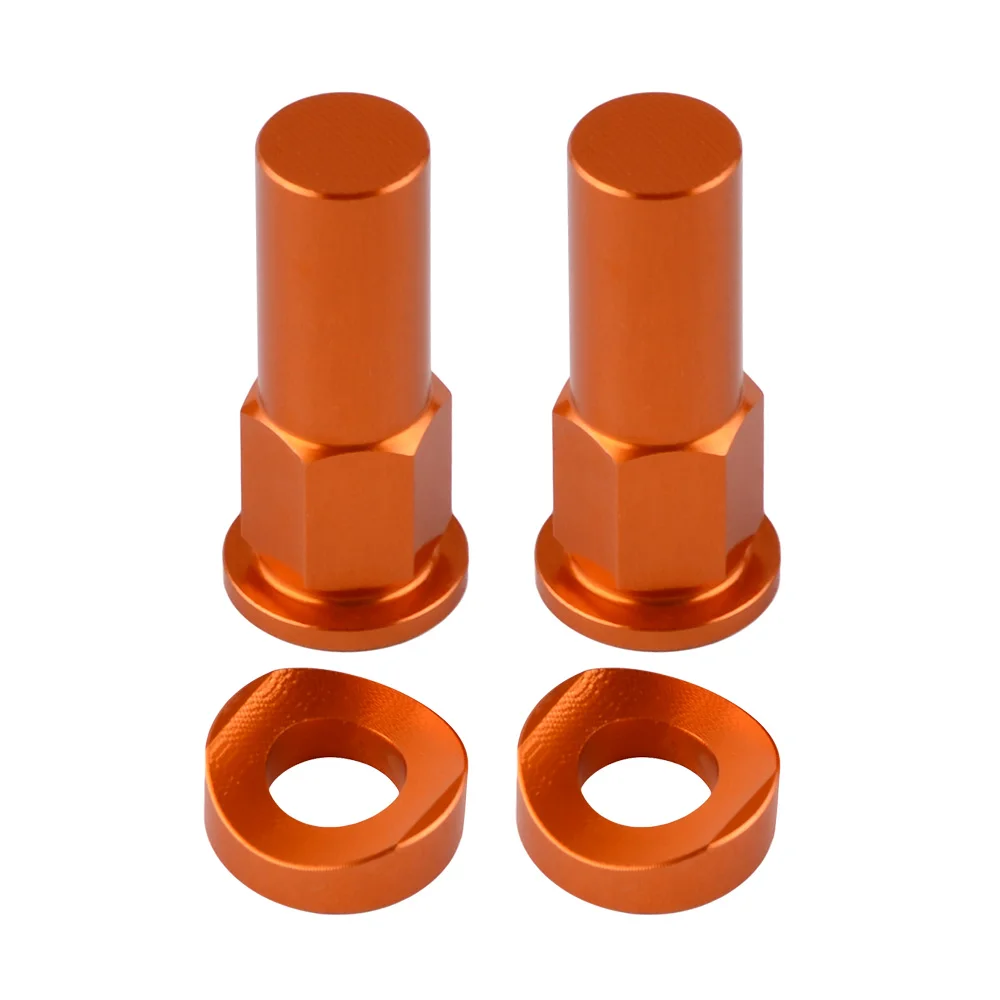 Motorcycle Rim Lock Nuts And Washers Security Bolts For KTM EXC SX XC XCF XCW XCFW 125 150 250 350 450 530 KAWASAKI KX125 KX250