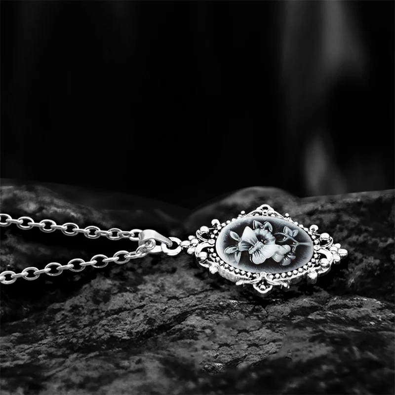 Женская винтажная цепочка из нержавеющей стали с кулоном в виде бабочки |