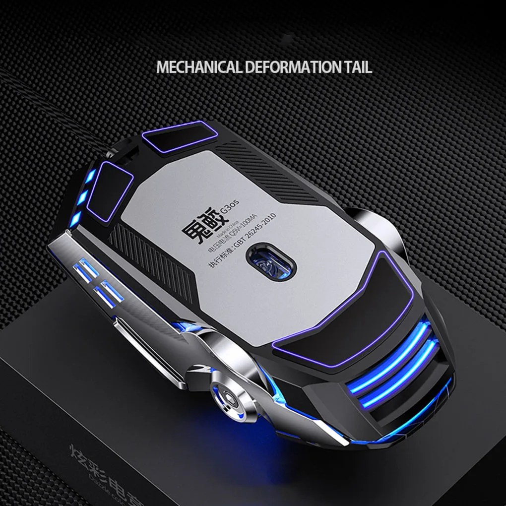 

Professional Wired Gaming Mouse Mechanical Sensitive Silent Mouse Backlit 3200DPI Adjust Computer Mice Laptop USB Cable Mouse