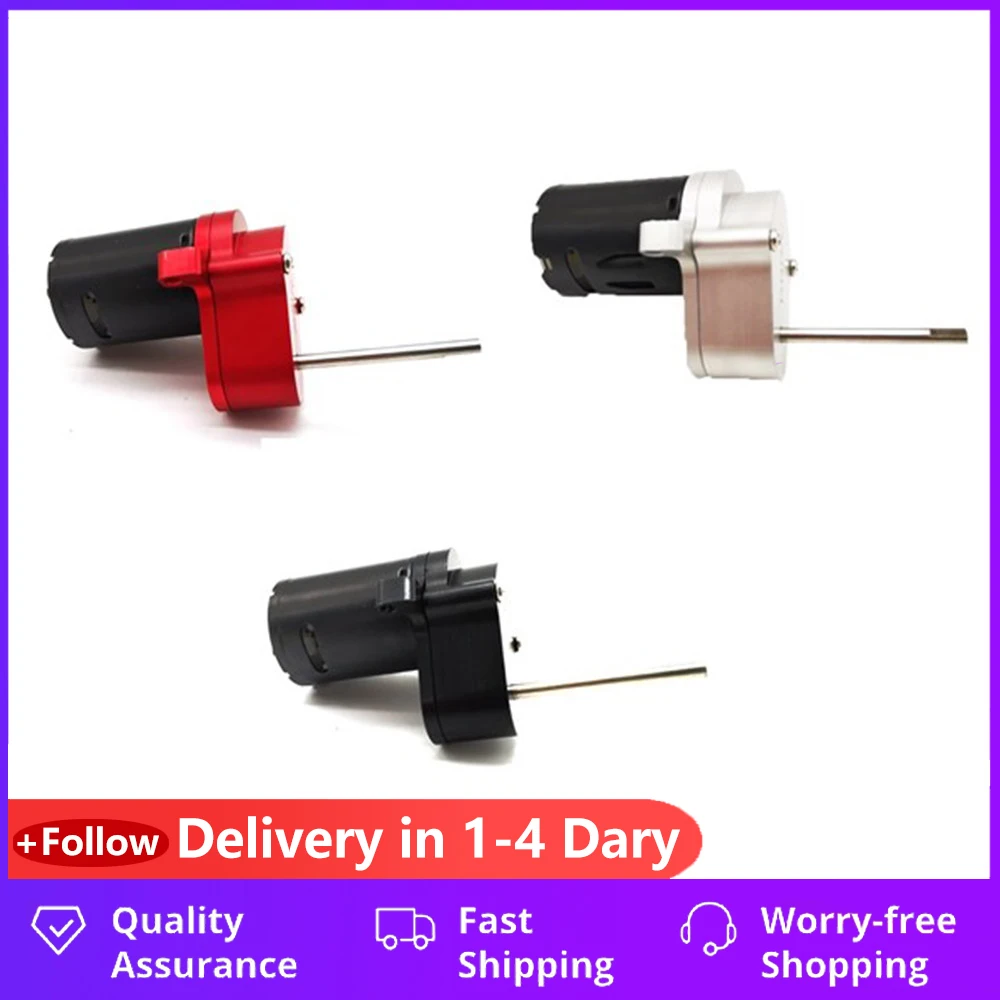 Детали для автомобилей WPL D12 1/10 металлическая коробка передач с двигателем