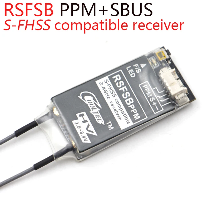 Cooltech RSFSB PPM 8CH SBUS S FHSS совместимый приемник для Futaba 6J 8J 10J 14SG 18SZ 18MZ Jumper T16 Drone remote