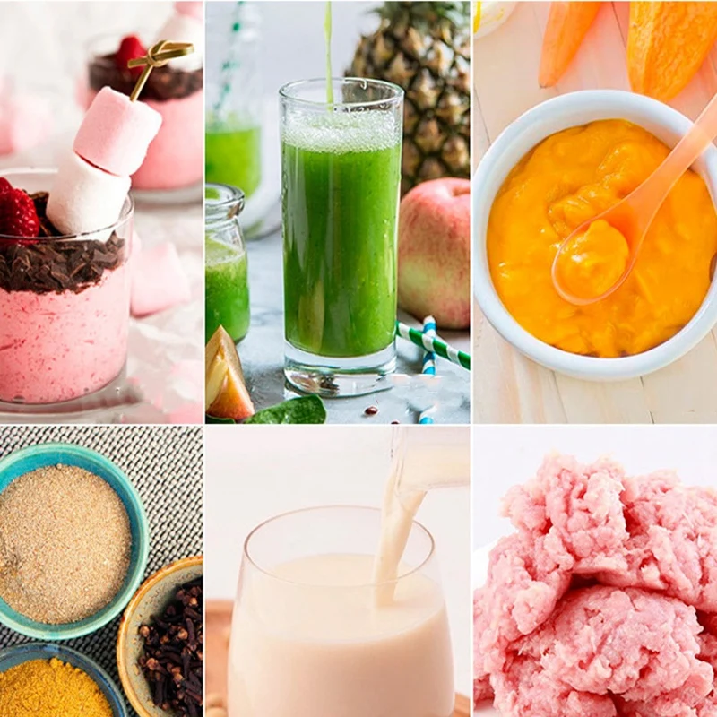 Электрическая мясорубка 2 л измельчитель фруктов овощей слайсер резак блендер