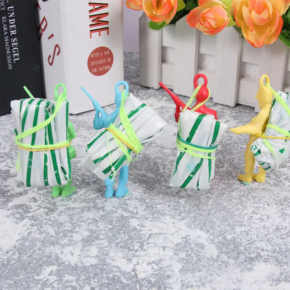

12Pcs Parachute Soldiers Toys Throwing Toys Outdoor Parachute Flying Toys