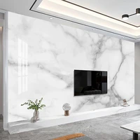 custom any size mural wallpaper modern white marble luxury home decor wall painting living room tv sofa bedroom papel de parede