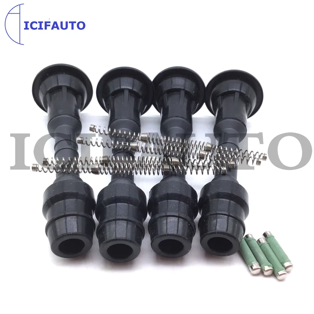 

22433-AR215 22448-AR215 Ignition Coil Boots Connect Spark Plugs With Resistance For Infiniti FX45 M45 Q45 4.5L V8