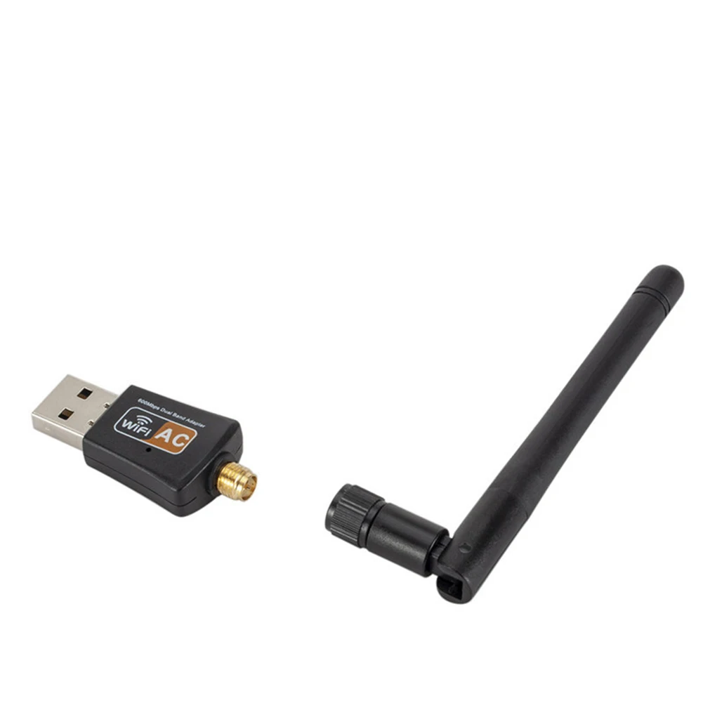 600 Мбит/с 5 ГГц 2 4 USB Wifi адаптер двойной банд RTL8811AU антенный ключ LAN pour Windowss |