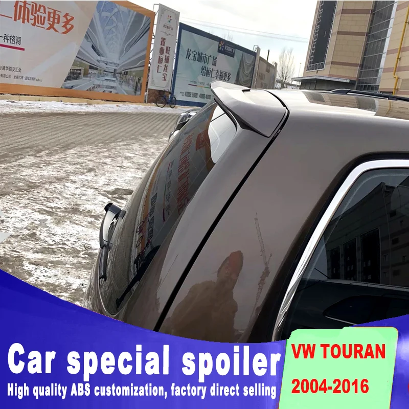 Спойлер Golden Style для VW touran 2004-2016 Праймер краска высококачественный АБС-пластик
