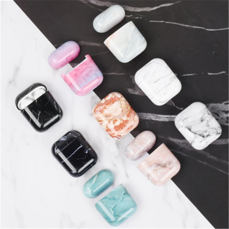 Чехол для Apple AirPods 1 2 роскошный глянцевый чехол наушников | Электроника