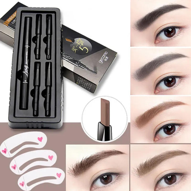 Макияж с двойной головкой Водонепроницаемый стойкий усилитель для рисования