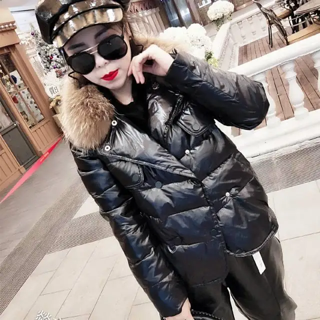 2023 New Spring Autumn Women Parkas Thin Cotton padded Jacket Female Windproof Coat High Quilted Outerwear Lady Overcoat H1229