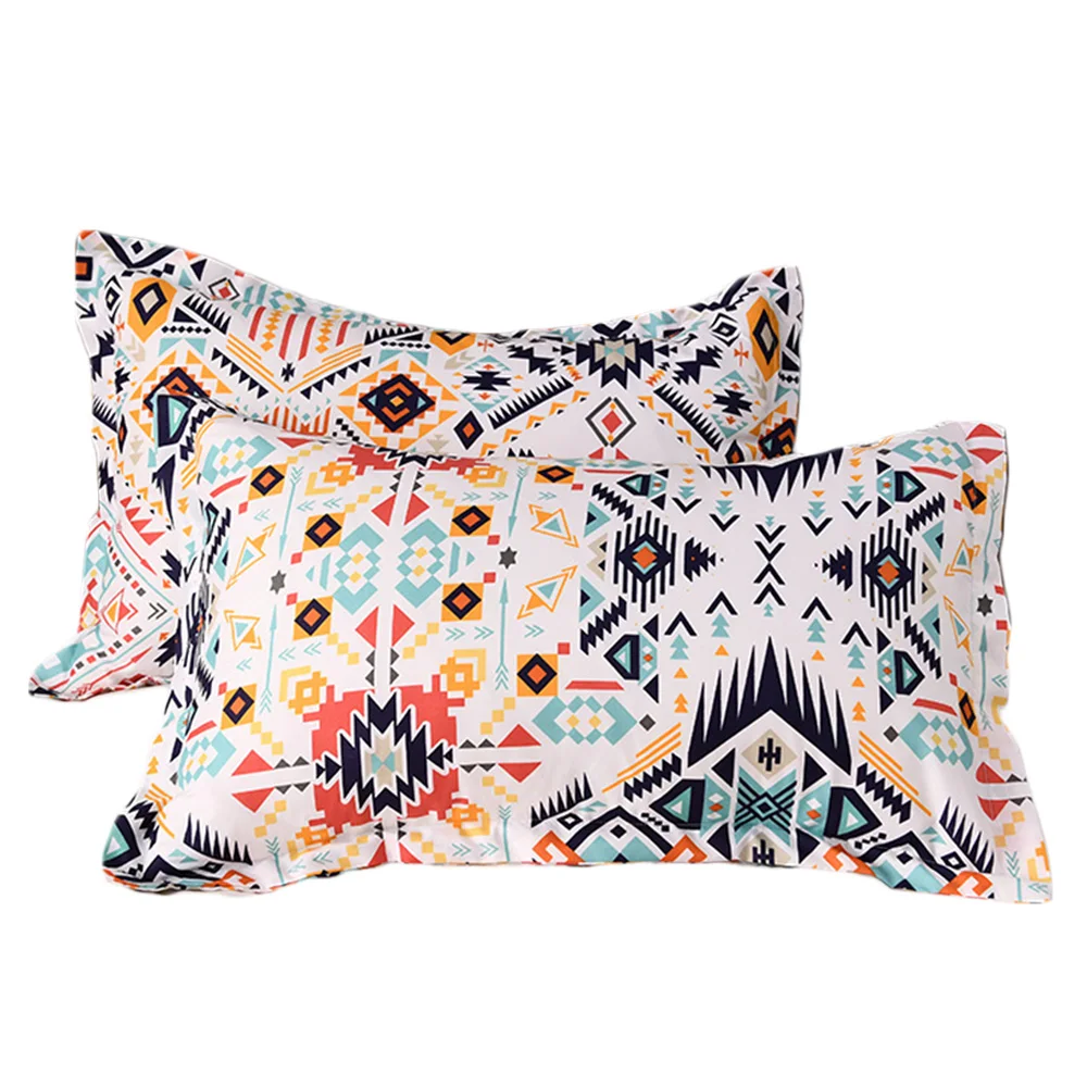 Nordic Bedding Pillowcases Fashion Geometric Pillow Cover Wedding Gift Pillowslip Couple Adults Bohemia Sleeping Case | Дом и сад