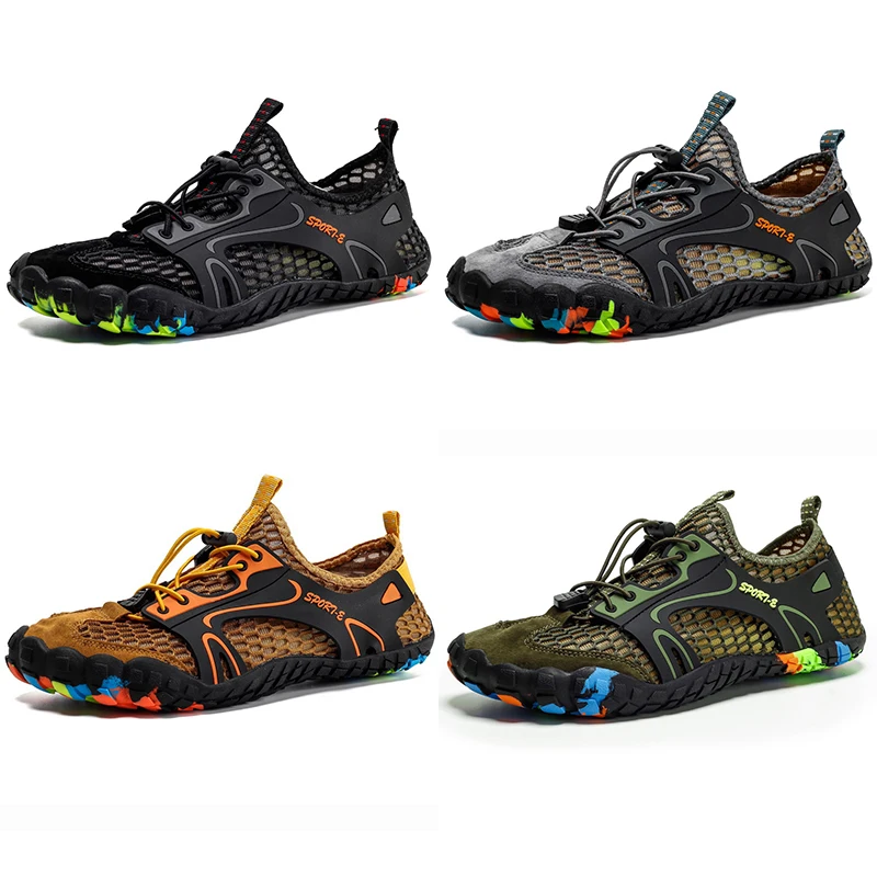 

Professional Aqua Shoes Men Non-slip Water Shoes In Trekking Upstream Shoes Quick-Dry Beach Light Water Sports Sneakers