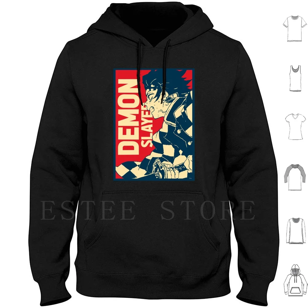 

Demon Hoodies Demon Tanjiro Tanjirou Kamado Kimetsu Kimetsu No Yaiba Anime Manga Red 23 Episode 23 Characters