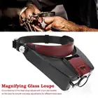 Увеличительное светодиодный для ремонта часов, светодиодное стекло с креплением на голову для чтения оптического козырька, лупа, инструмент для ремонта ювелирных изделий и часов