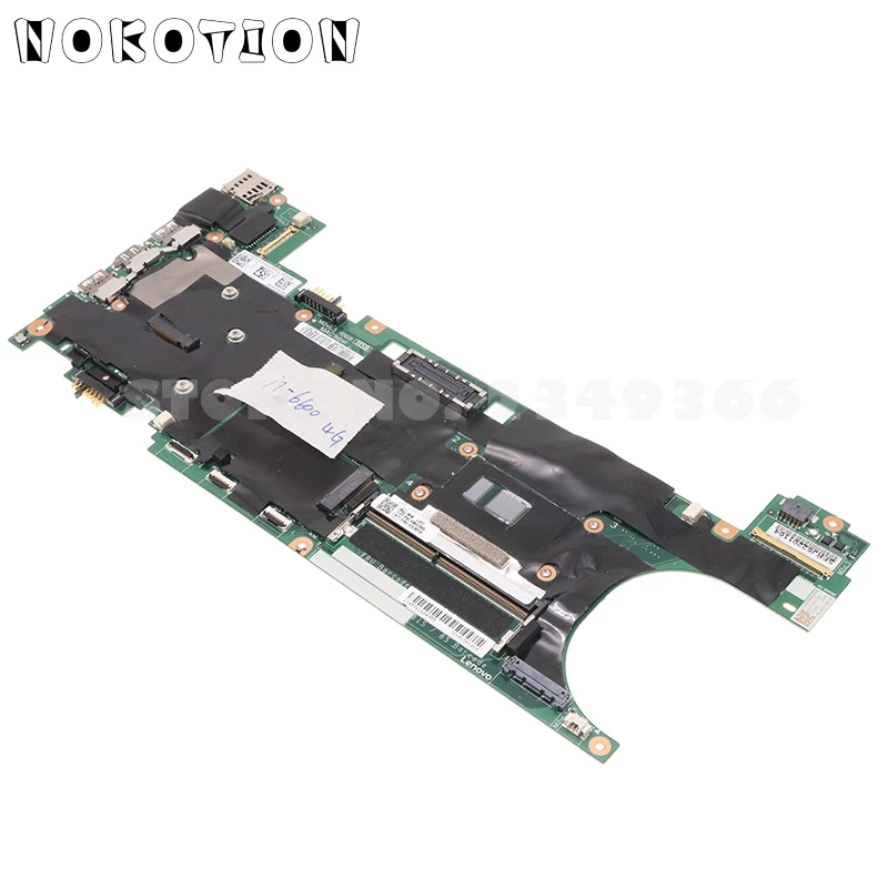 nokotion laptop motherboard for lenovo thinkpad t470s 01er314 dt471 nm b081 i7 6600u cpu ddr4 4g ram free global shipping