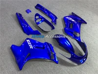 motorcycle fairings kit fit for zzr250 1996 1997 1998 1999 2000 2001 2002 2007 bodywork set high quality abs new blue