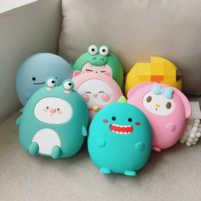 Большой Ёмкость рюкзаки Для женщин мягкая силиконовая сумка на плечо для