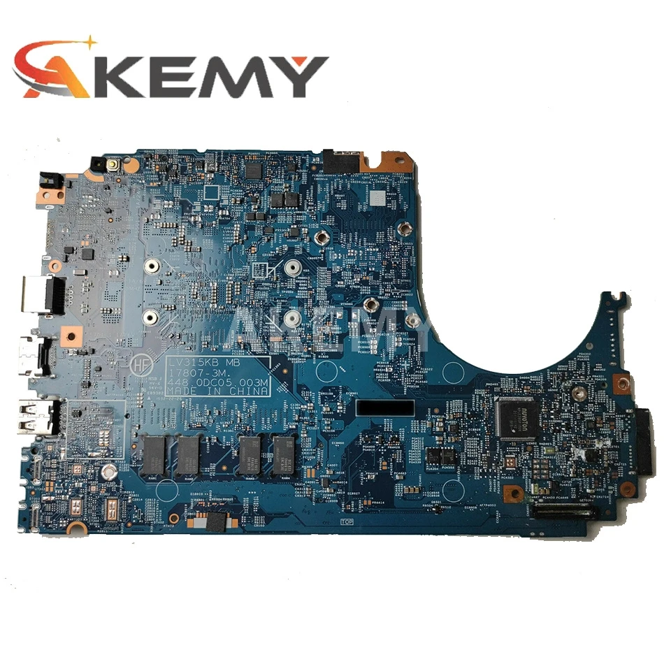 

LV315KB MB For Lenovo V130-15IKB Laptop Motherboard 17807-3M 448.0DC05.003M W/ I3-7th Gen CPU 4G-RAM 100% Tested FRU: 5B20S93436