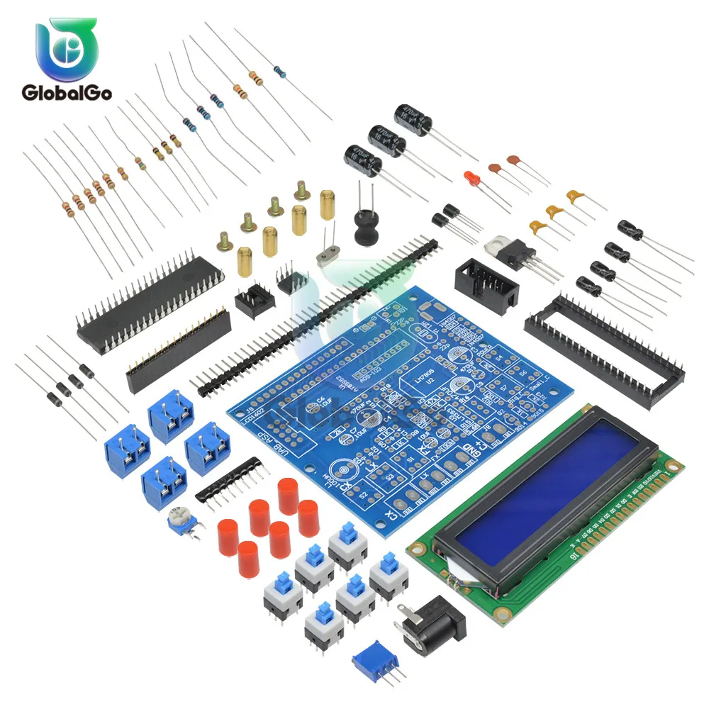 Цифровая емкость индуктивность частотомер метр DIY измеритель емкости измерительный прибор измеритель емкости DC 8-14V AC 7
