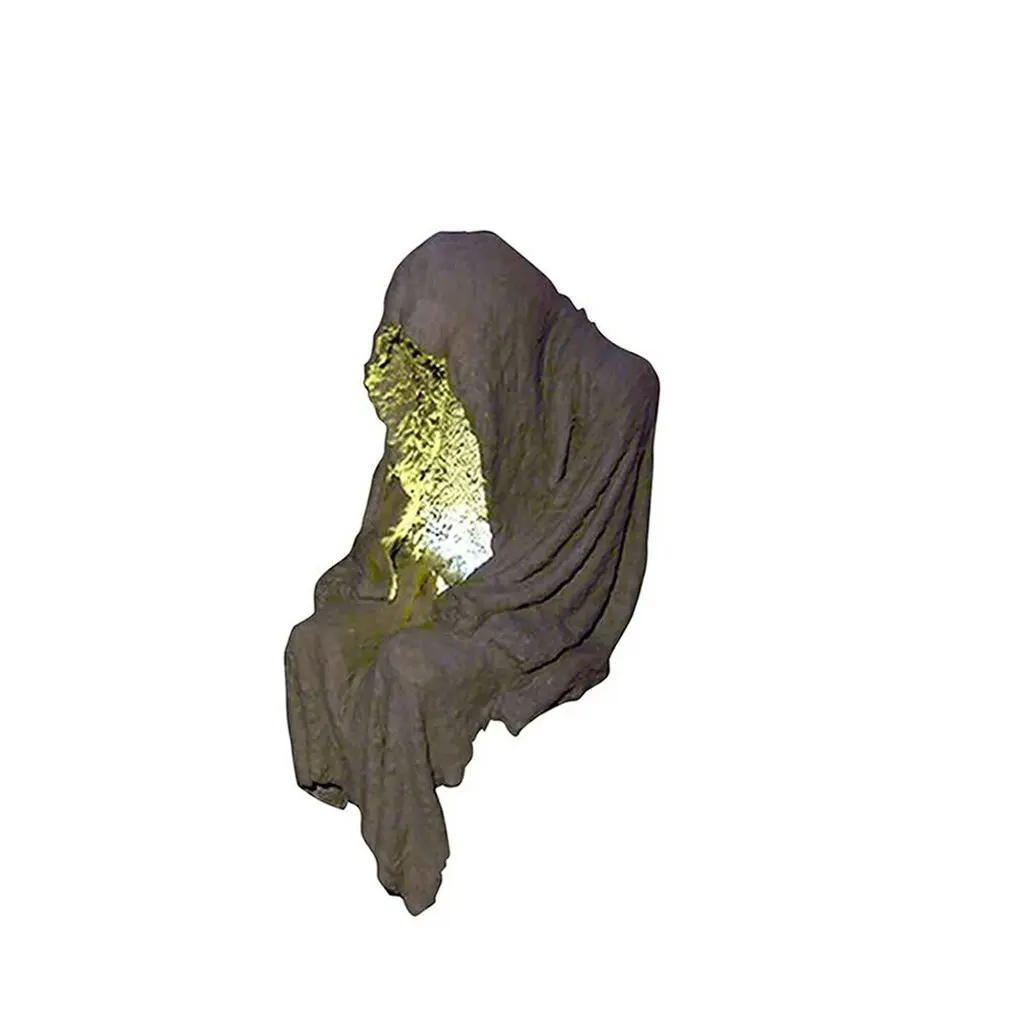 

Лампа на солнечной батарее Witch Ghoul, светодиодная лампа на солнечной батарее для украшения сада и двора, полимерное украшение для сада