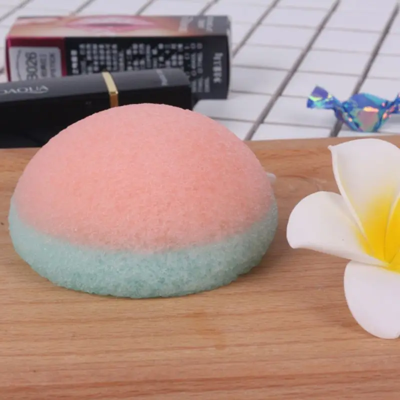 Натуральный аморфофаллюс коньяк Конняку волокна для умывания лица очищающий