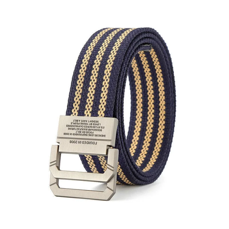 

Mens Belts Fashion New Unisex Trousers Belts Canvas Belt Breathable Outdoor Tactical For Jeans Adjustable Waist Belt