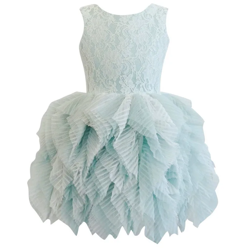 Детские платья принцессы для девочек бальные малышей Вечерние дня рождения