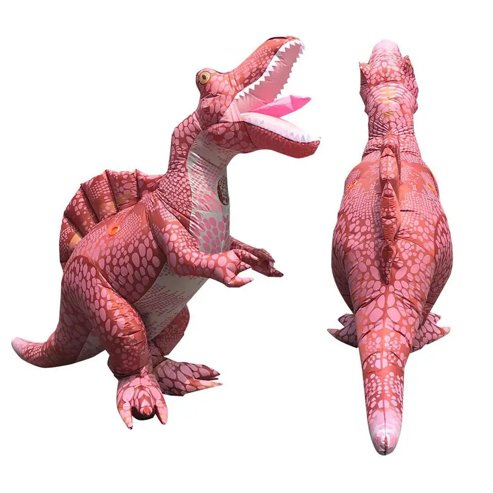 

Cosplay Halloween Party Game Adult Children Inflatable Suit Spinosaurus Inflatable Clothes Show Props