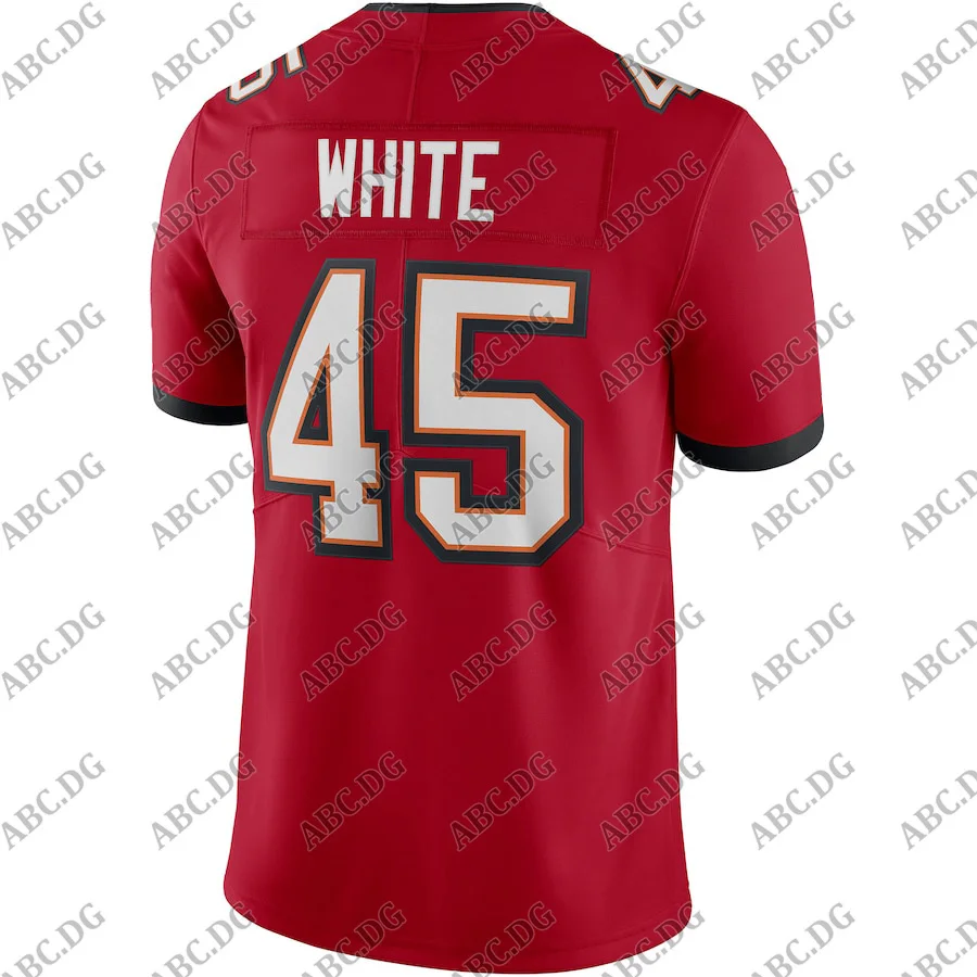 

Customized Stitch Men Women Kid Youth Tampa Bay Devin White Red Vapor Limited Jersey 4XL 5XL 6XL