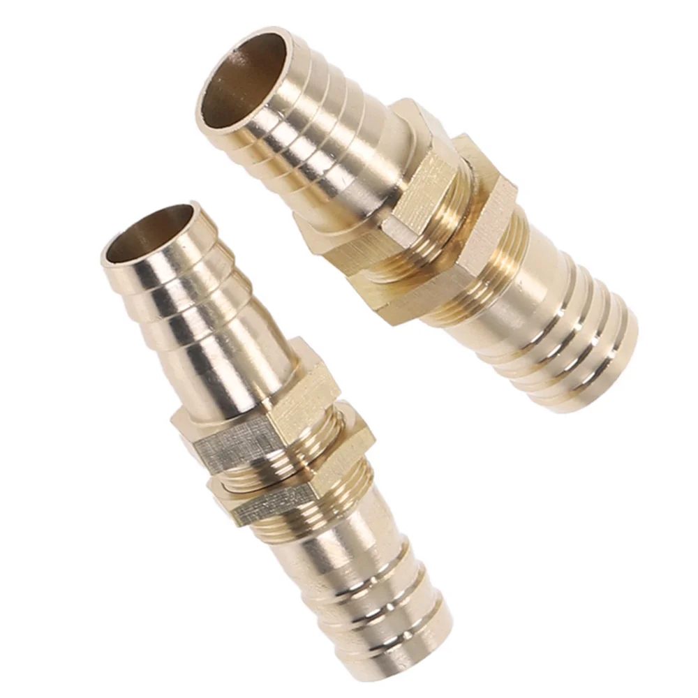 1 шт. латунная перегородка для шланга 6 8 10 12 14 16 мм