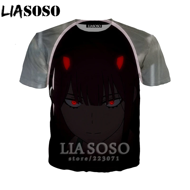 Футболка с 3D рисунком персонажа аниме любимый в Фране для мужчин и женщин|Мужские