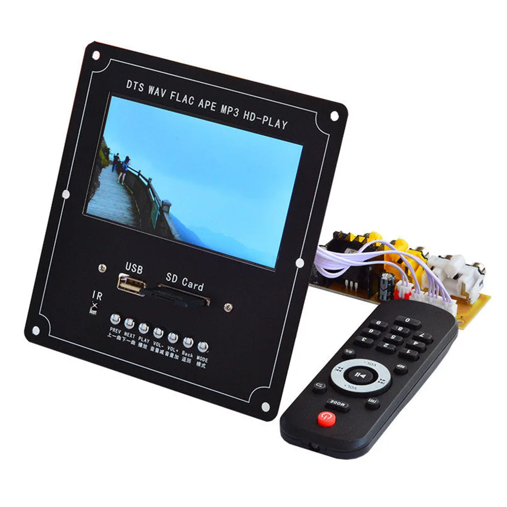 4 3 дюймов декодер доска стерео электронный ЖК экран без потерь аудио видео легкий