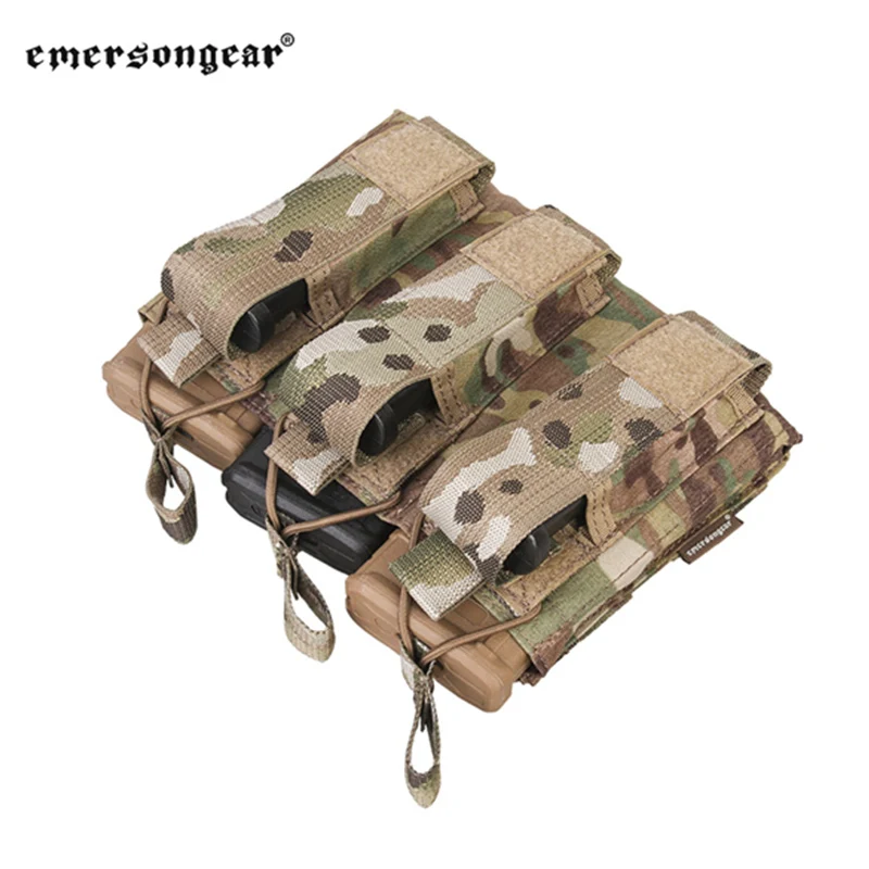 Emersongear тактические тройные Чехлы для журналов M4 5 56 чехол пистолетной винтовки